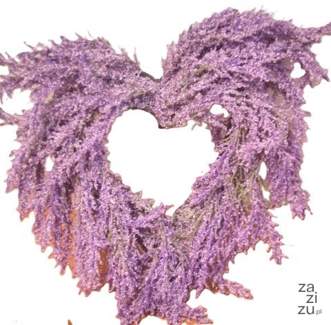Serce lawendowe 20x22 cm 67033 Serce lawendowe 20x22 cm 67033