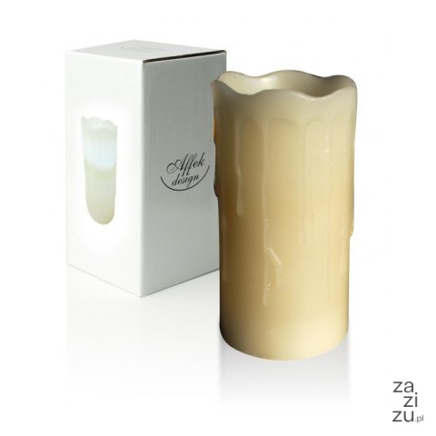 Świeca ledowa 7,5x15cm | 6001YB-15 Świeca ledowa 7,5x15cm | 6001YB-15