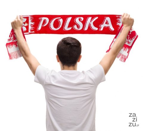 Szalik kibica POLSKA 130cm | SKPOL-YH Szalik kibica POLSKA 130cm | SKPOL-YH
