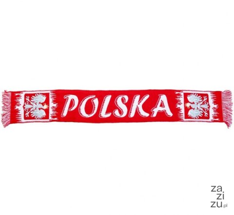 Szalik kibica POLSKA 130cm | SKPOL-YH Szalik kibica POLSKA 130cm | SKPOL-YH