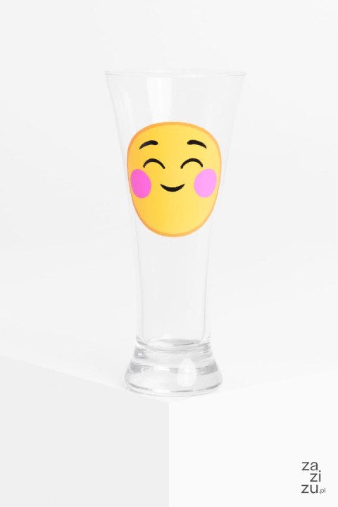 Szklanka do piwa 300ml EMOTKI | 44286 Szklanka do piwa 300ml EMOTKI | 44286