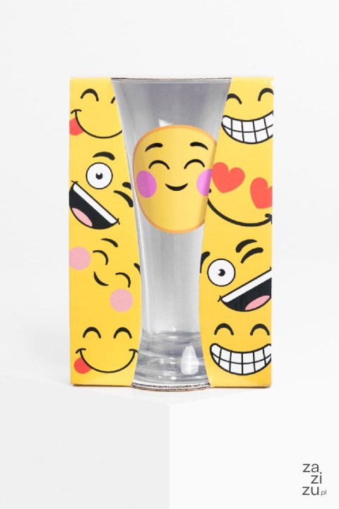 Szklanka do piwa 300ml EMOTKI | 44286 Szklanka do piwa 300ml EMOTKI | 44286