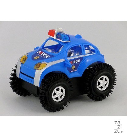 Auto na baterie przewrotka POLICJA | 447165 Auto na baterie przewrotka POLICJA | 447165