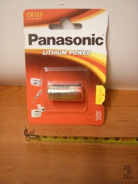 Bateria PANASONIC CR-123 Bateria PANASONIC CR-123