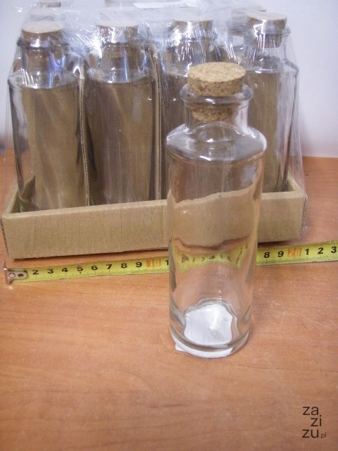 Butelka 12szt szklana 175ml. + korek PAN9777 Butelka 12szt szklana 175ml. + korek PAN9777