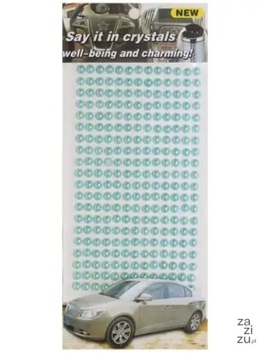 Cyrkonie na blistrze 352szt. niebieskie | DC-2005 Cyrkonie na blistrze 352szt. niebieskie | DC-2005