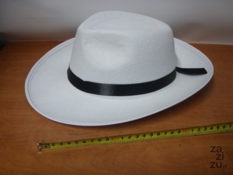 Kapelusz biały AL CAPONE | 54-73 Kapelusz biały AL CAPONE | 54-73