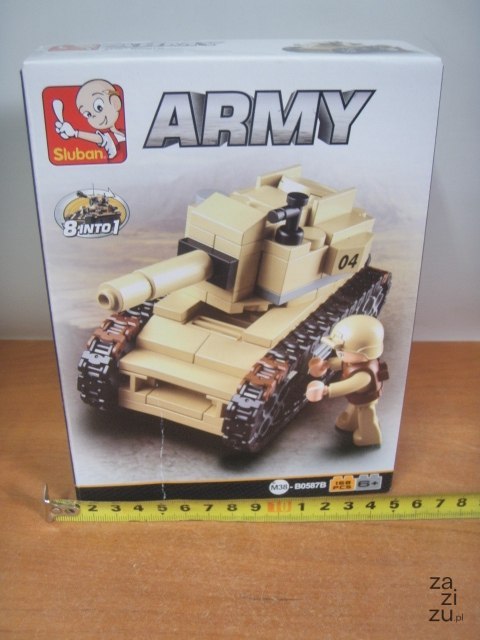 Klocki 93el. SLUBAN ARMY | G084076 Klocki 93el. SLUBAN ARMY | G084076