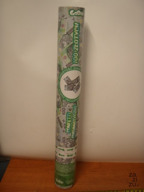 Konfetti 100zł 40cm KPZLO-YK Konfetti 100zł 40cm KPZLO-YK