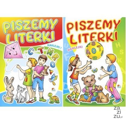 Książeczka PISZEMY LITERKI Książeczka PISZEMY LITERKI