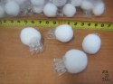 Łapaczyk z pomponikiem biały 60szt. | 8178