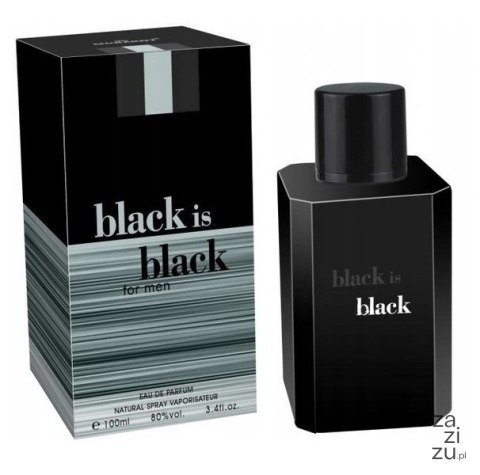 Perfumy dla mężczyzn 100ml Morakot Black is Black | 76121 Perfumy dla mężczyzn 100ml Morakot Black is Black | 76121