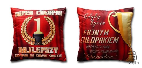 Poduszka 35x35 Chłopak | 9235 Poduszka 35x35 Chłopak | 9235