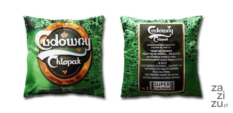 Poduszka 35x35 Chłopak | 9235 Poduszka 35x35 Chłopak | 9235