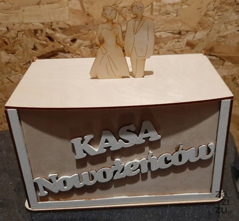 Skrzynia na kasę KASA NOWOŻEŃCÓW | 2428 Skrzynia na kasę KASA NOWOŻEŃCÓW | 2428
