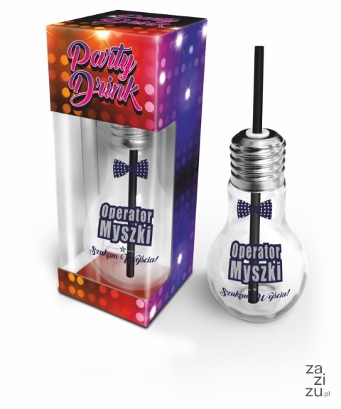 Szklanka żarówka 400ml mix Szklanka żarówka 400ml mix