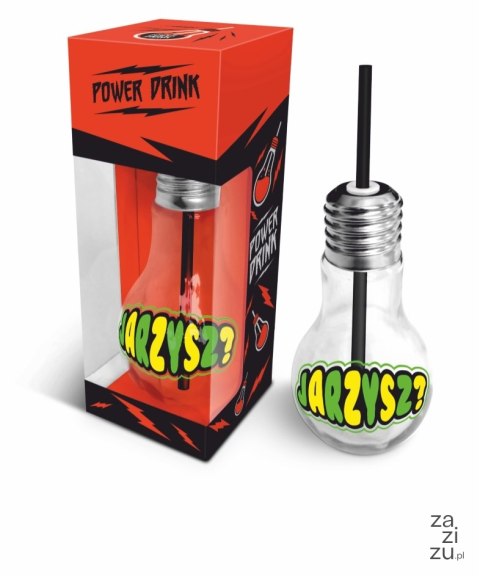 Szklanka żarówka 400ml mix Szklanka żarówka 400ml mix