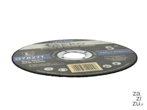Tarcze tnące do metalu 125 x 1,0 x 22 mm 10szt. | G78211 Tarcze tnące do metalu 125 x 1,0 x 22 mm 10szt. | G78211