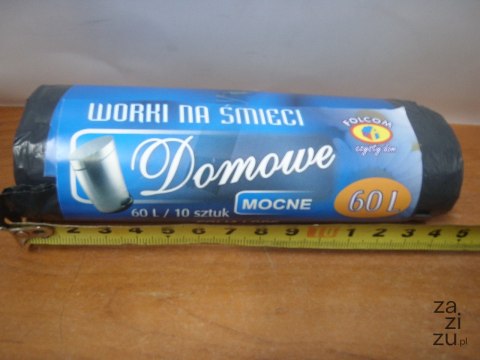 Worki na śmieci 60l A'10 DOMOWE | 59769 Worki na śmieci 60l A'10 DOMOWE | 59769