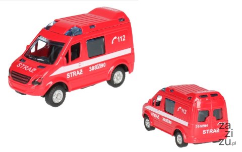 Auto metalowe STRAŻ POŻARNA | HKG072 Auto metalowe STRAŻ POŻARNA | HKG072