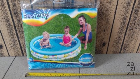 Basen dmuchany 122x25 3-ringi BESTWAY 51009 Basen dmuchany 122x25 3-ringi BESTWAY 51009