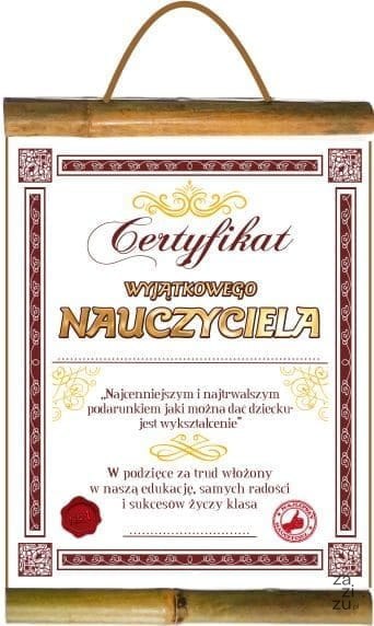 Dyplom DLA NAUCZYCIELA mix | 3471 Dyplom DLA NAUCZYCIELA mix | 3471