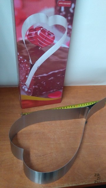Forma regulowana do ciasta tort serce 16-30 cm MB11785 Forma regulowana do ciasta tort serce 16-30 cm MB11785