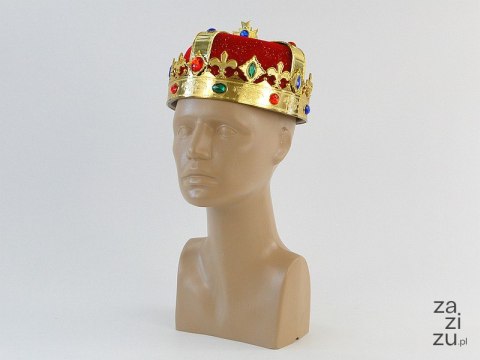 Korona królewska śred.20cm, wys.10cm Korona królewska śred.20cm, wys.10cm