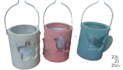 Lampion drewno na tea light 903181 Lampion drewno na tea light 903181