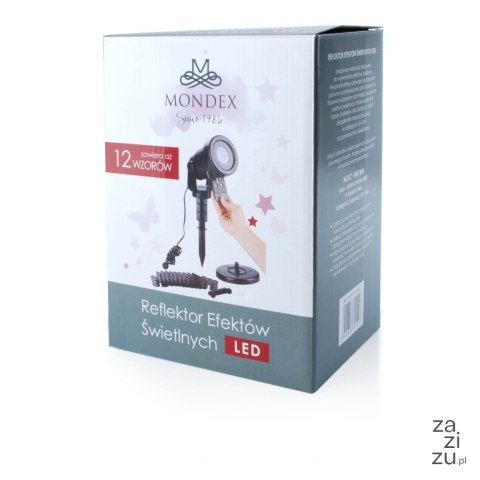 Lampka projektor z wymiennymi wzorami 12szt. Lampka projektor z wymiennymi wzorami 12szt.