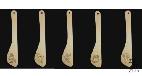 Łopatka drewno bożonar. WESOŁA KUCHNIA 30 cm. | 3413 Łopatka drewno bożonar. WESOŁA KUCHNIA 30 cm. | 3413