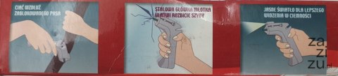 Młotek bezpieczeństwa 4w1 Młotek bezpieczeństwa 4w1