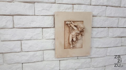 Obraz anioł w obłokach patyna | 3283 Obraz anioł w obłokach patyna | 3283
