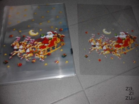 Opakowanie ozdobne/celofan 30x50 cm 50szt. BOŻE NARODZENIE Wor-0005cz Opakowanie ozdobne/celofan 30x50 cm 50szt. BOŻE NARODZENIE Wor-0005cz