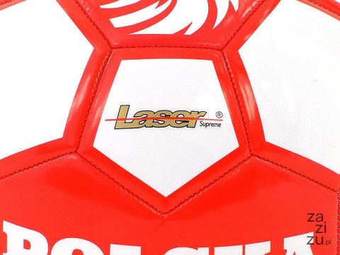 Piłka nożna POLSKA "5" - laser Piłka nożna POLSKA "5" - laser