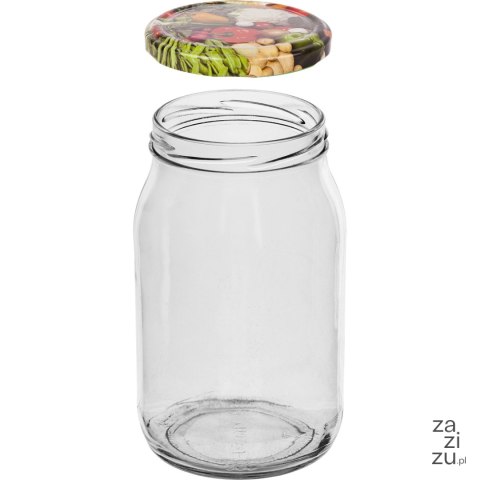 Słoiki 6szt. + zakrętki 900ml | 132903 Słoiki 6szt. + zakrętki 900ml | 132903