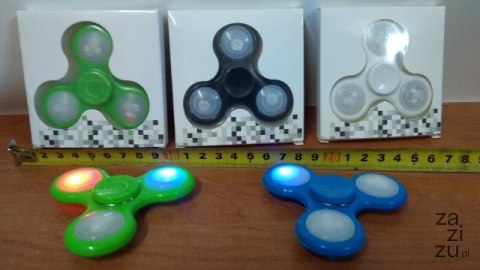 Spinner 10szt ŚWIECĄCY LED 5246 Spinner 10szt ŚWIECĄCY LED 5246