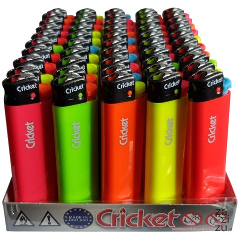 Zapalniczka krzesiwo 50szt. CRICKET | ED-1 Zapalniczka krzesiwo 50szt. CRICKET | ED-1