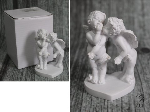 Aniołki ceramiczne para z buziakiem 8x5,5 cm ANA-17104 Aniołki ceramiczne para z buziakiem 8x5,5 cm ANA-17104