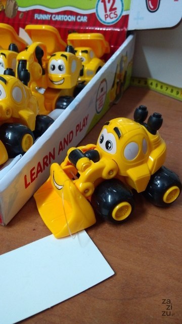 Auto budowlane 12szt. 8cm | HFS60 Auto budowlane 12szt. 8cm | HFS60