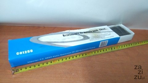 Brzeszczoty do metalu 72szt. | G01250 Brzeszczoty do metalu 72szt. | G01250