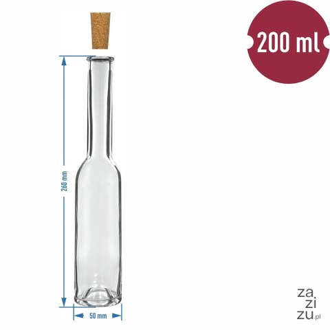 Butelka 200ml na nalewkę 6szt. Butelka 200ml na nalewkę 6szt.