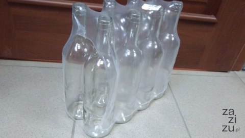 Butelka na wino Bordeaux 8szt. 750ml BIAŁA Butelka na wino Bordeaux 8szt. 750ml BIAŁA