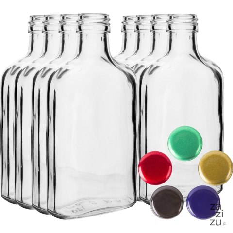 Butelka szklana 8szt. PIERSIÓWKA 100ml Butelka szklana 8szt. PIERSIÓWKA 100ml