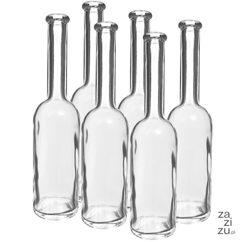 Butelka szklana na nalewkę 6szt. | KK14/10 Butelka szklana na nalewkę 6szt. | KK14/10