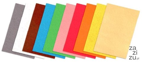 Filc 10szt. A4 kol. NEON | WKF-0444 Filc 10szt. A4 kol. NEON | WKF-0444