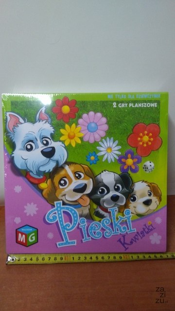 Gra planszowa PIESKI/KWIATKI Gra planszowa PIESKI/KWIATKI