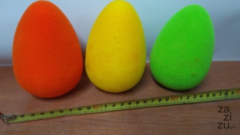 Jajka styropianowe 6szt. ZAMSZ 9cm | WZJ-09 Jajka styropianowe 6szt. ZAMSZ 9cm | WZJ-09