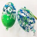 Jajko plastikowe składane 7,5cm - 5 kompletów | EGA-16123