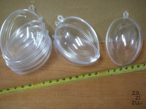 Jajko plastikowe składane 7,5cm - 5 kompletów | EGA-16123 Jajko plastikowe składane 7,5cm - 5 kompletów | EGA-16123
